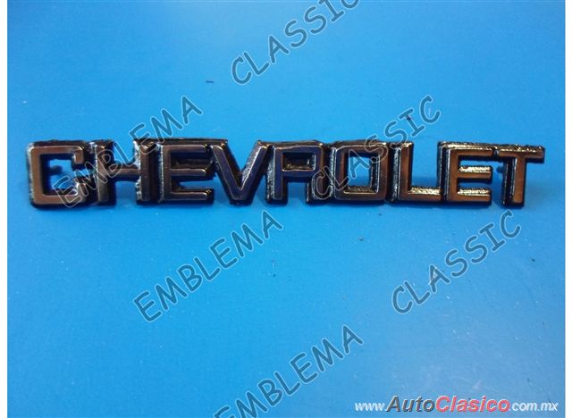 Emblema Chevrolet Cajuela Para Malibu Impala Caprice Concours Chevelle