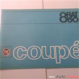 folleto promocional fiat 850 coupé                                                                                                                                                                      