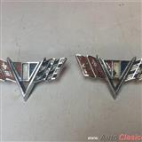 chevrolet , chevelle, camaro , nova 1965 1967  emblemas originales