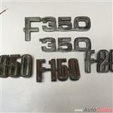 ford pick up f350 , f150 y f250 emblemas originales
