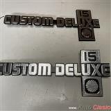 chevrolet custom deluxe 1981 a 1988 emblemas originales                                                                                                                                                 