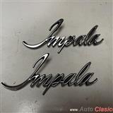 chevrolet impala 1971 a 1972 emblemas nuevos originales                                                                                                                                                 