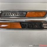 ford 600  pick up 1968 a 1972 emblemas laterales originales rh y lh