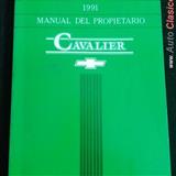 manual del propietario chevrolet  cavalier 1991                                                                                                                                                         