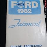 guia del  propietario  del  ford fairmont 1982                                                                                                                                                          