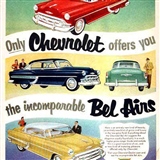 Defensas Chevrolet Belair 1953-54 Y 57