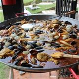 puebla classic tour 2019, paella en villa zardoni cuetzalan