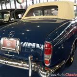 salón retromobile fmaac méxico 2015, mercedes benz 220s cabriolet 1957