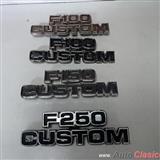 ford pick up f100, f150  , f250 1977 a 1979 emblemas originales                                                                                                                                         