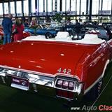 1972 oldsmobile cutlass 442w30. motor v8 de 454ci que desarrolla 345hp. solo se fabricaron 429 unidades