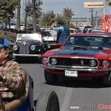 desfile monterrey día nacional del auto antiguo, banderazo de salida - parte 1