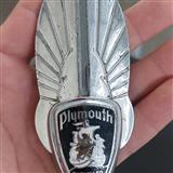 emblema de plymouth chrysler modelo 1935-1936-1937