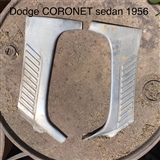 1956 dodge coronet sedan medallion side trim