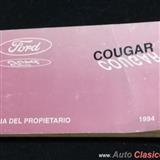 guia del  propietario del ford cougar 1994                                                                                                                                                              