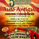 5o desfile del día nacional del auto antiguo