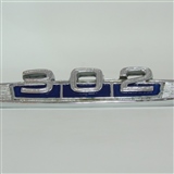 METAL 302 SIGN EMBLEM