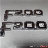 ford pick up  f-200  1982 a 1986 emblemas nuevos                                                                                                                                                        