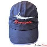 gorra barracuda auto clásico logo bordado cachucha negra                                                                                                                                                