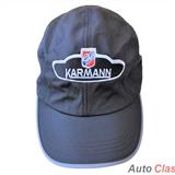 gorra karmann ghia escudo logo bordado auto clasico cachucha negra                                                                                                                                      