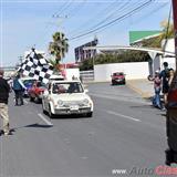 desfile monterrey día nacional del auto antiguo, banderazo de salida - parte 1