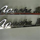 apache 10 y 30 de 1960 al 61 pick up letras