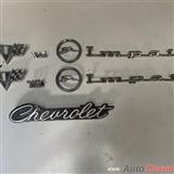chevrolet impala 1967 kit completo de emblemas originales
