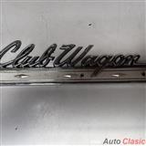 FORD CLUB WAGON 1969 EMBLEM USED