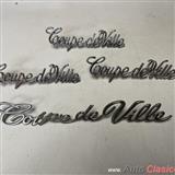 cadillac coupe deville 1979 a 1984 letras originales                                                                                                                                                    