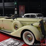 1936 packard super eight, 8 cilindros en línea de 320ci con 130hp.