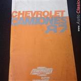 manual del  propietario de camiones chevrolet  1987 c15,c20,c35,suburban,p30                                                                                                                            