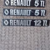 emblemas renault 5 y 12