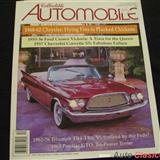 revista automobile 1955-56 ford crownvictoria y chevrolet corvette usada buenas