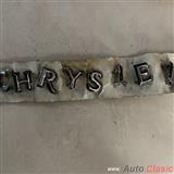 CHRYSLER 1971 TO 1979 TRUNK LETTERS