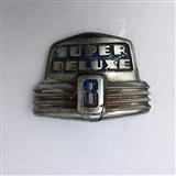 ford 1947-1948 super de luxe hood emblem