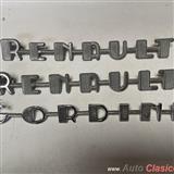 renault gordini letras usadas originales
