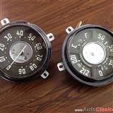 1947-53, chevrolet pickup, speedometer & gauge set
