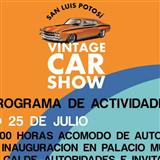 san luis potosí vintage car show, programa de actividades