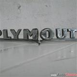 letras para cofre plymouth 1947-1948.