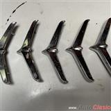 FORD FAIRLANE 1960 REAR FENDER ORNAMENTS