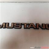 FORD MUSTANG 1979 TO 1981 ORIGINAL TRUNK LETTER USED