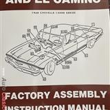 manual de ensamble de chevelle ss 68, carrocería, instalación eléctrica, mecanismo, etc.                                                                                                                