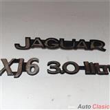 jaguar emblemas originales xj6 y 3.0 litre