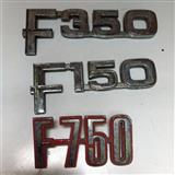ford pick up f-150 , f-750 y f-350 emblemas originales                                                                                                                                                  