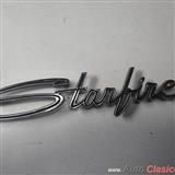 oldsmobile 1961 a 1962 starfire letra original trasera