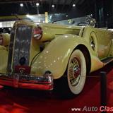 1936 packard super eight, 8 cilindros en línea de 320ci con 130hp.