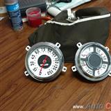 1947-53 chevrolet pickup speedometer set & european type gauges
