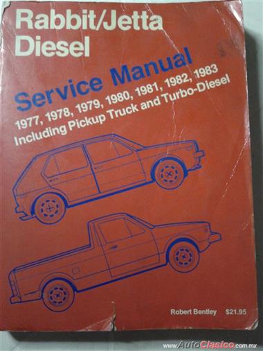 Manual De Servicio Y Manto De Caribe, Jetta, Gasolina Y Turbo-Diesel Para Modelos 1977-1983