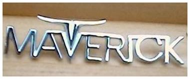 Ford Maverick Emblemas Leyenda Maverick