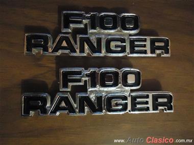 Emblemas Ford F100 Ranger Del 73-79