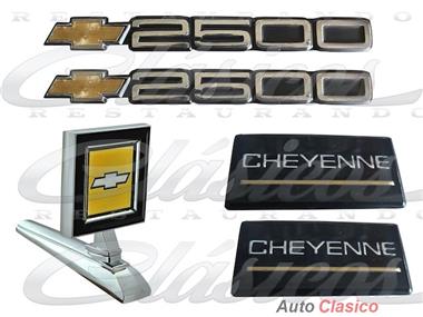 CHEVROLET CHEYENNE EMBLEMS